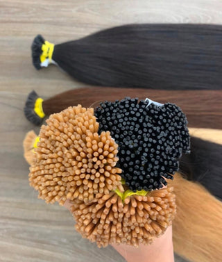 I-TIPS OR MICRO RINGS PREMIUM HAIR EXTENSIONS