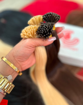 I-TIPS OR MICRO RINGS PREMIUM HAIR EXTENSIONS