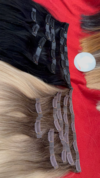 INVISIBLE CLIPS PREMIUM HAIR EXTENSIONS